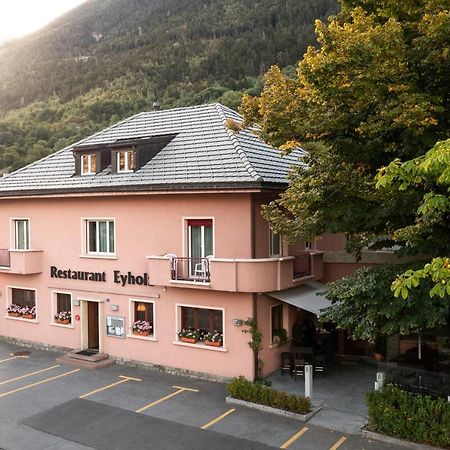 Hotel-Restaurant Eyholz Visp Exterior foto