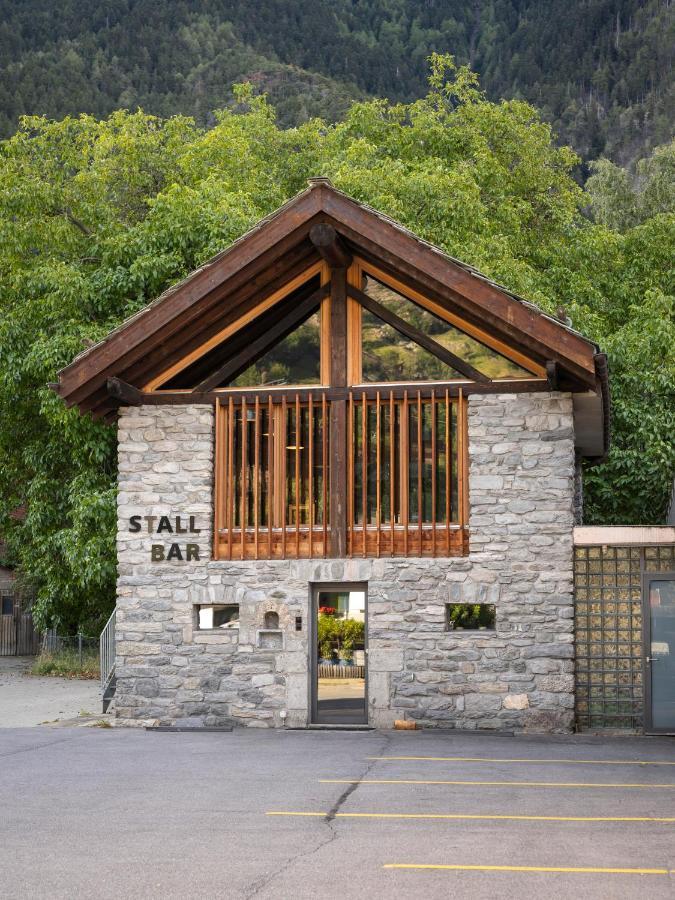 Hotel-Restaurant Eyholz Visp Exterior foto